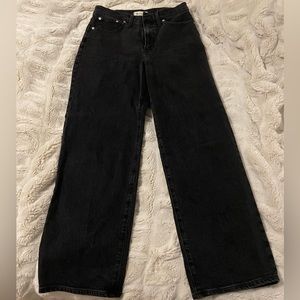 The perfect vintage wide leg Madewell jean